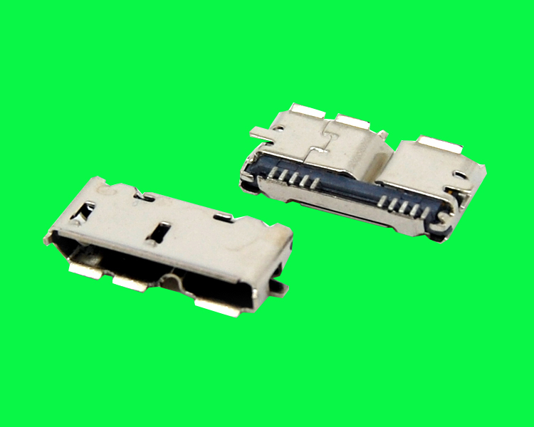 MICRO USB 3.0板端DIP 腳距12.55