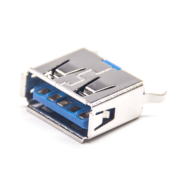 USB3.0A母180度DIP
