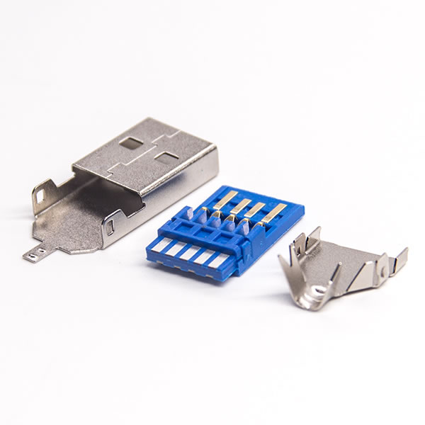 USB 3.0A公焊線