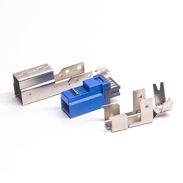 USB3.0 B公焊線三件套