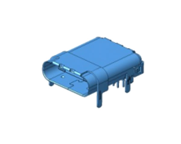 TYPE CF 24P 板上10.8，DIP+SMT排距0.70，端子腳長(zhǎng)1.65